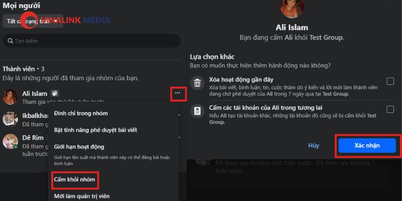 Cách xóa nhóm Facebook bằng máy tính 3